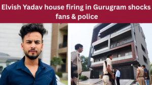 Elvish Yadav house firing in Gurugram shocks fans & police