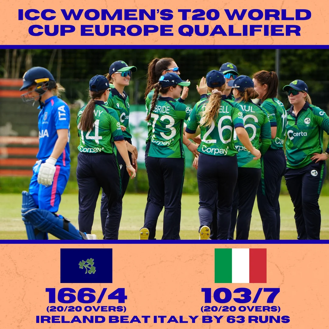 Ireland Women vs Italy Women Ireland Women vs Italy Women