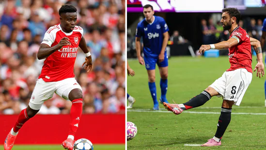 Manchester United F.C. vs Arsenal F.C. timeline
