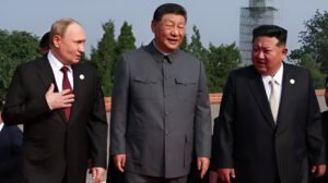 China denies conspiring against US