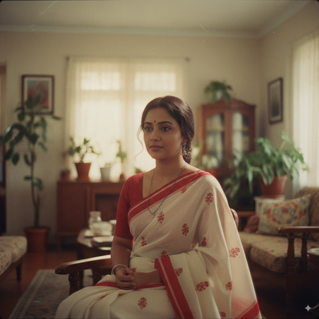 The Retro Look from Google Gemini Navratri AI Photos