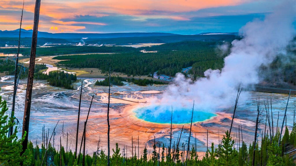 Yellowstone supervolcano mapping