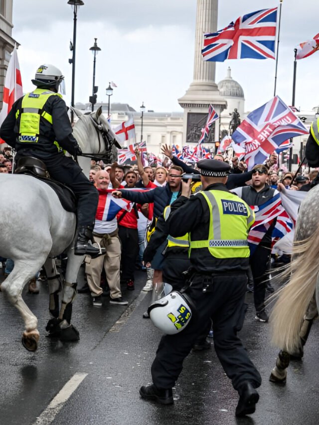 London Anti-Immigration Protest